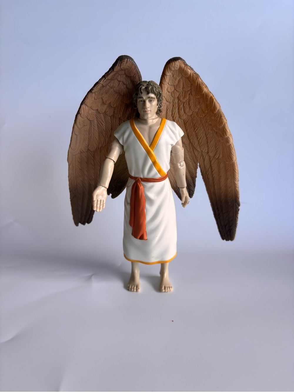 Bible Quest Jesus and The Tomb Angel Action Figure 2007 Wings Poseable Arms Hand